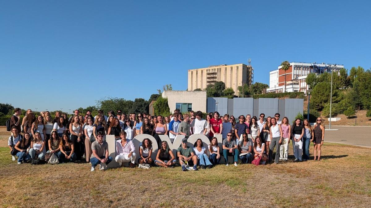 Alumnos internacionales del nuevo curso en la Universidad Loyola de Córdoba