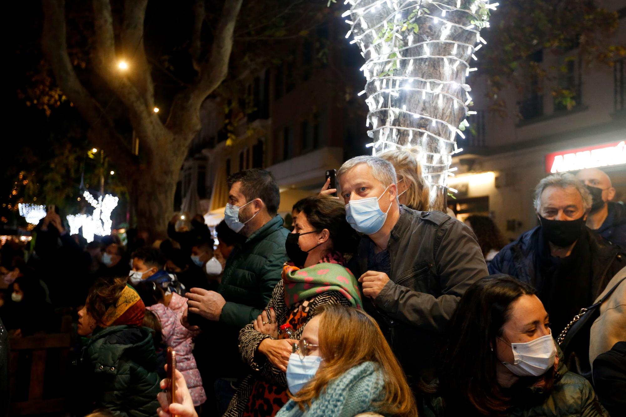 Encendido de las luces de Navidad en Vila.