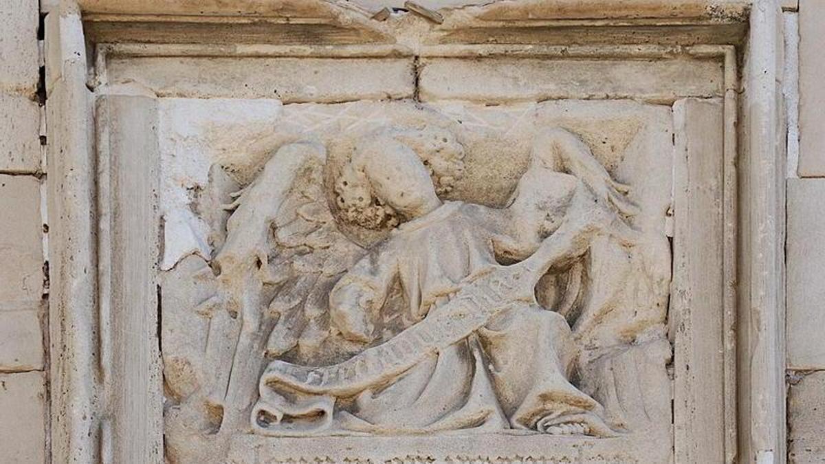 Relieve atribuido a Guillem Sagrera en el siglo XIV.