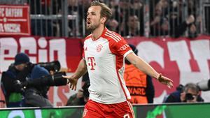Harry Kane, delantero del Bayern Múnich, apunta a las semis de Champions
