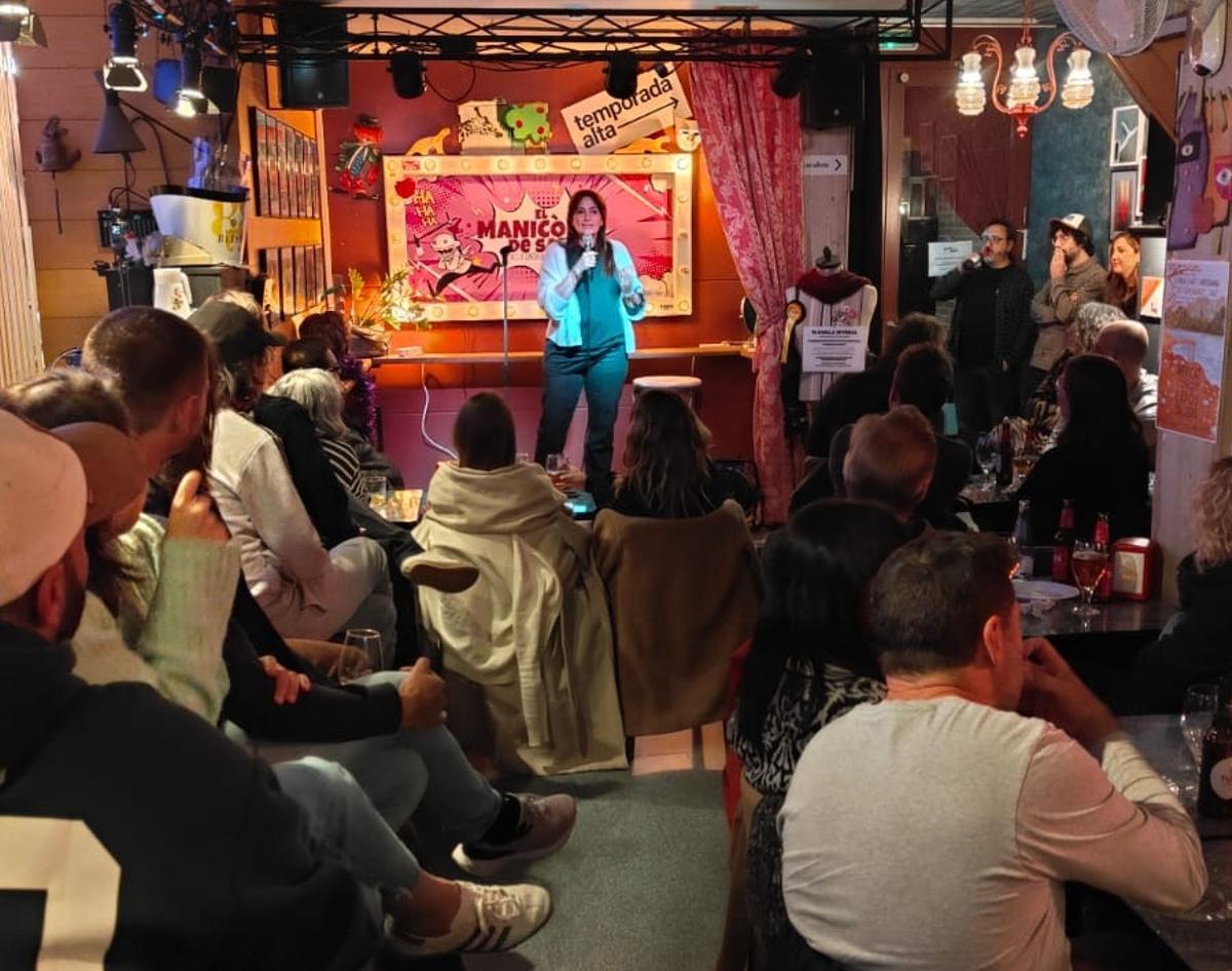 Una sessió del cicle d'humor Manicòmic.