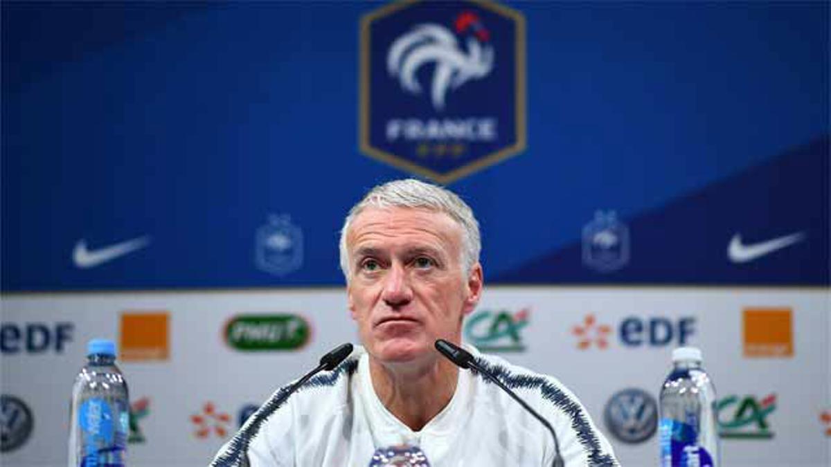 Deschamps sobre Griezmann y su futuro: "Puede que tenga que pensar"