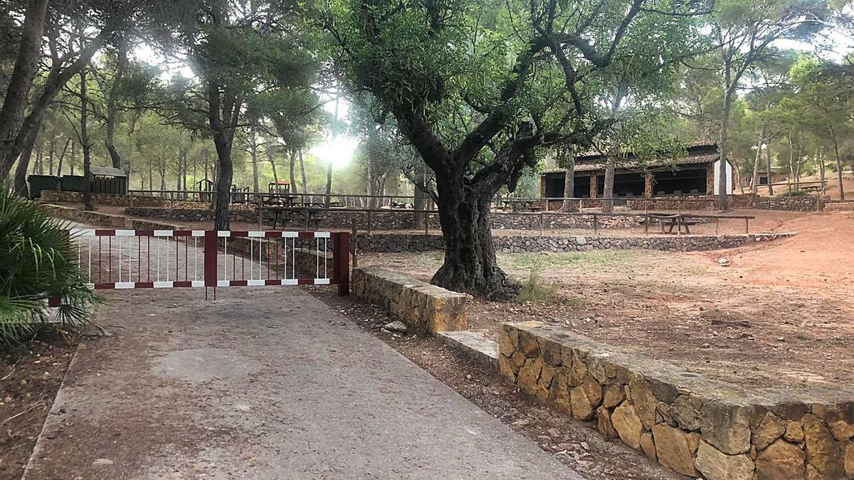 Vista de la zona recreativa.  | TORTAJADA