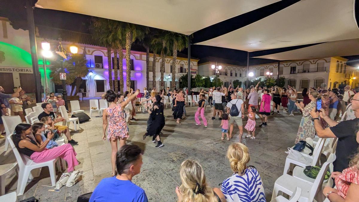‘Solaz’ de La Normal, en la Plaza Mayor de Andalucía, en la Feria de 2025.