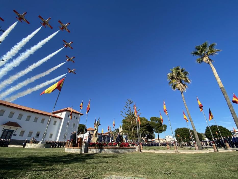 Acto de jura de bandera en la Academia General del Aire