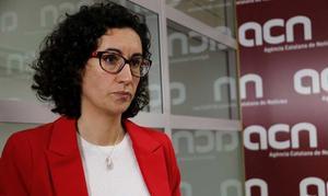 Declaracions de la secretària general d’ERC, Marta Rovira a l’Agència Catalana de Notícies.