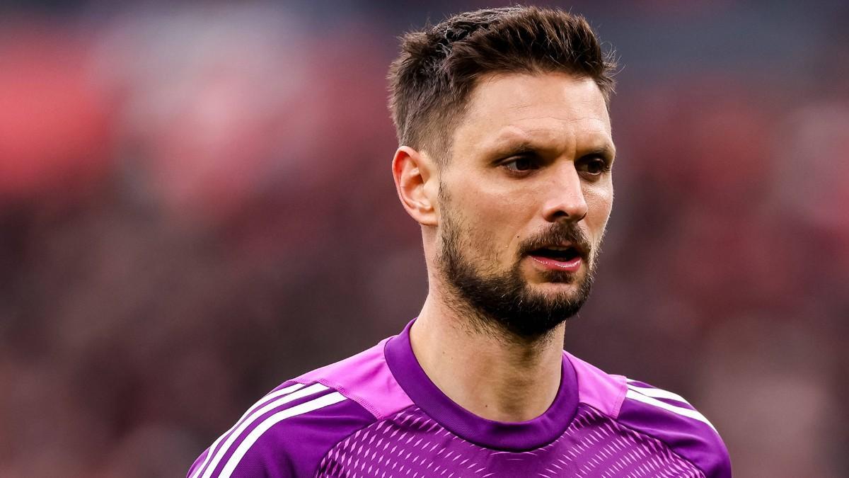 Sven Ulreich, del Bayern de Múnich, ante el Bayer Leverkusen