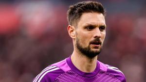 Sven Ulreich, del Bayern de Múnich, ante el Bayer Leverkusen