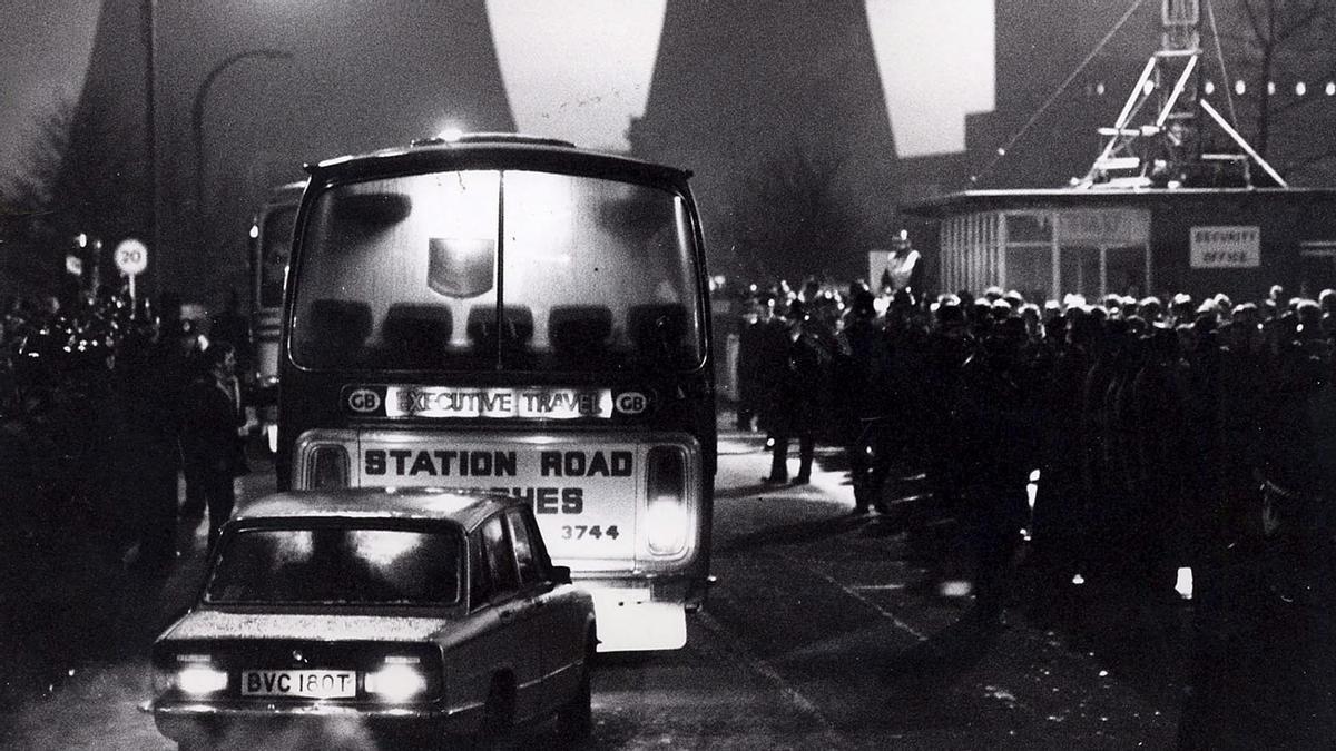 Huelgas de la minería en la década de los 80 contra Thatcher.