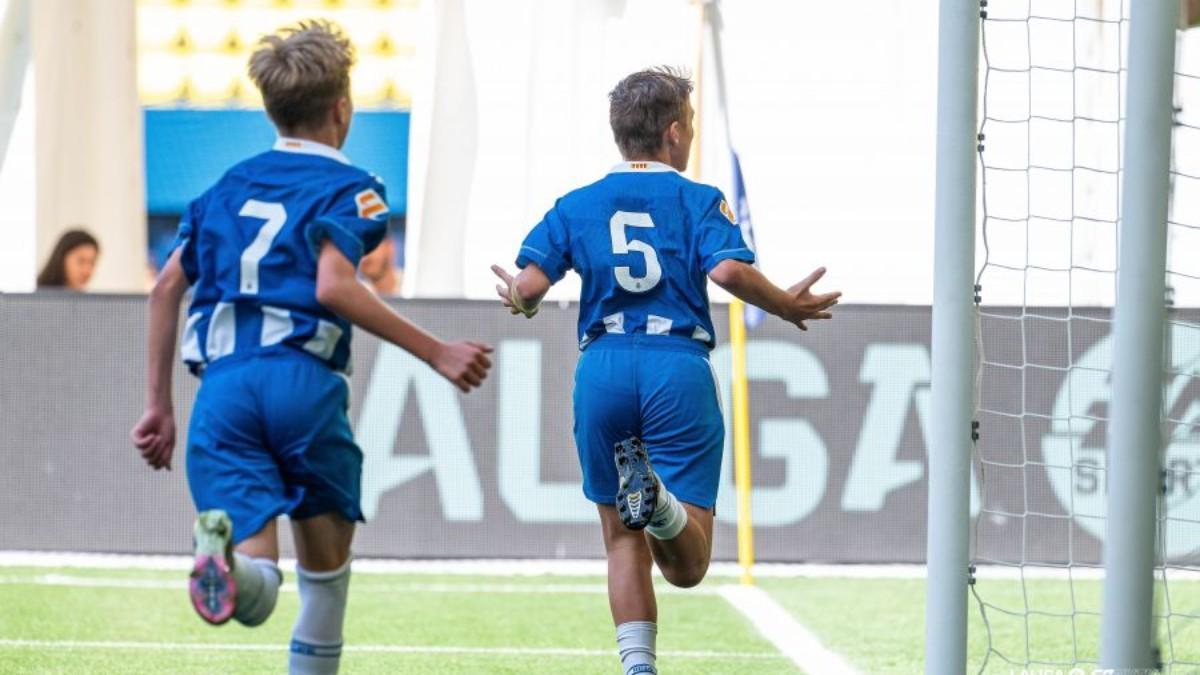 Gorka Contin es la gran promesa del Espanyol