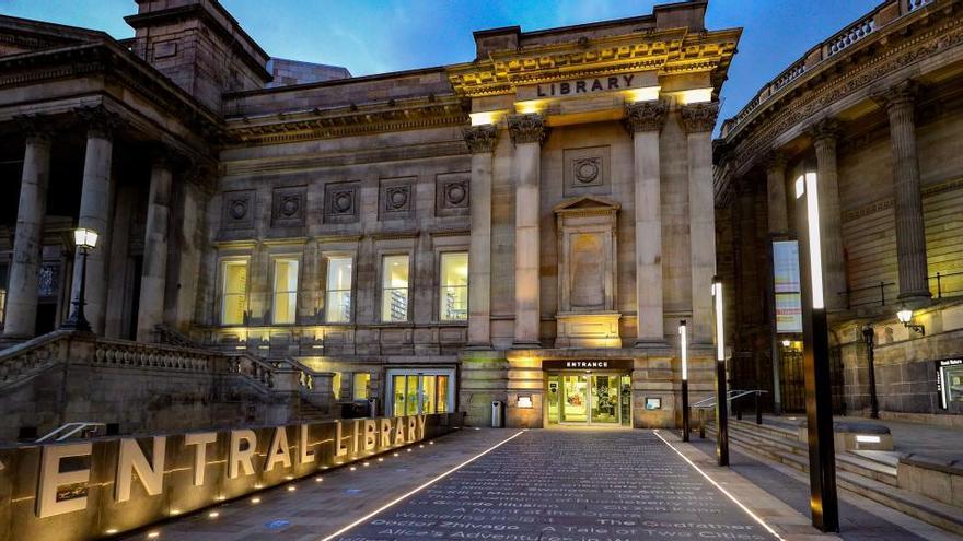 La Central Library de Liverpool, desierta