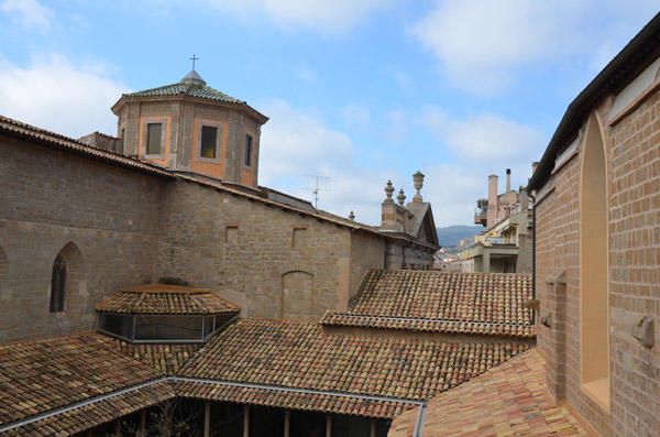 Visita a la teulada de la Catedral de Solsona