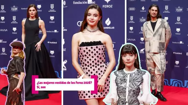Los mejores vestidos y looks de los Feroz 2026: Mireilla Oriol, Vicky Luengo, Samantha Hudson o Leticia Dolera