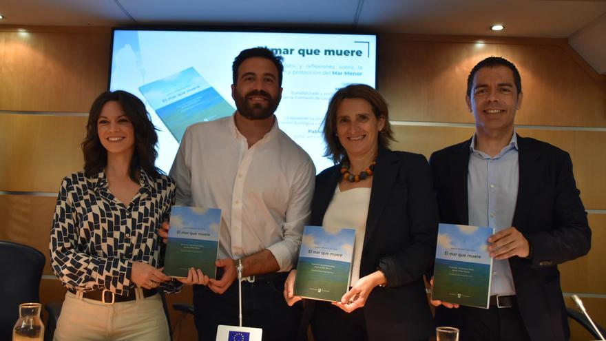 Ribera cree que la batalla de la transición ecológica se vive en el Mar Menor y avanza el gemelo digital