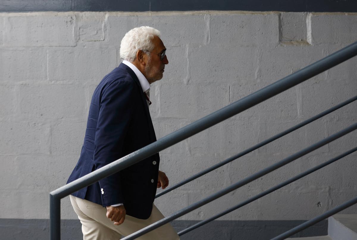 Lawrence Stroll durante el Gran Premio de Hungría en Budapest.