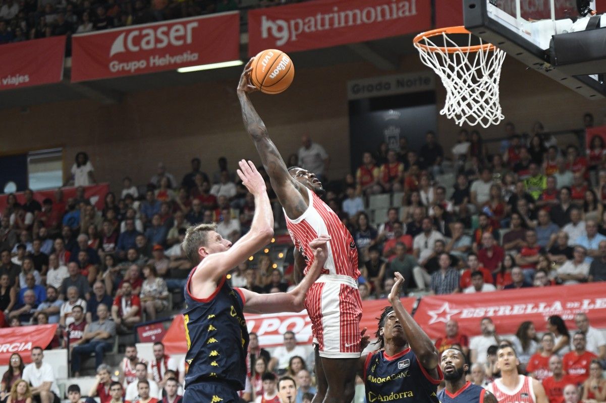 La aplastante victoria del UCAM Murcia ante el Andorra, en imágenes