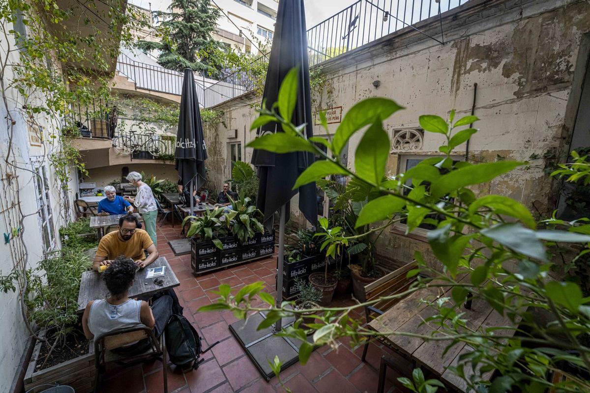 Patio interior de La Fuga.