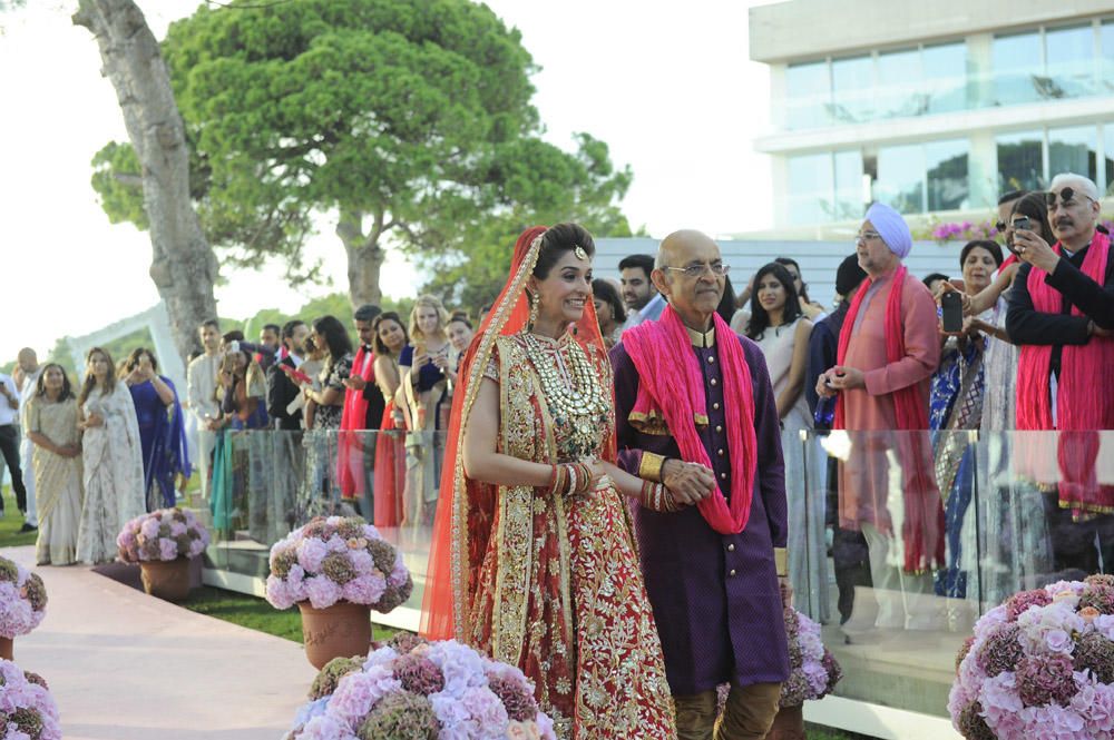 Gran boda india en Ibiza