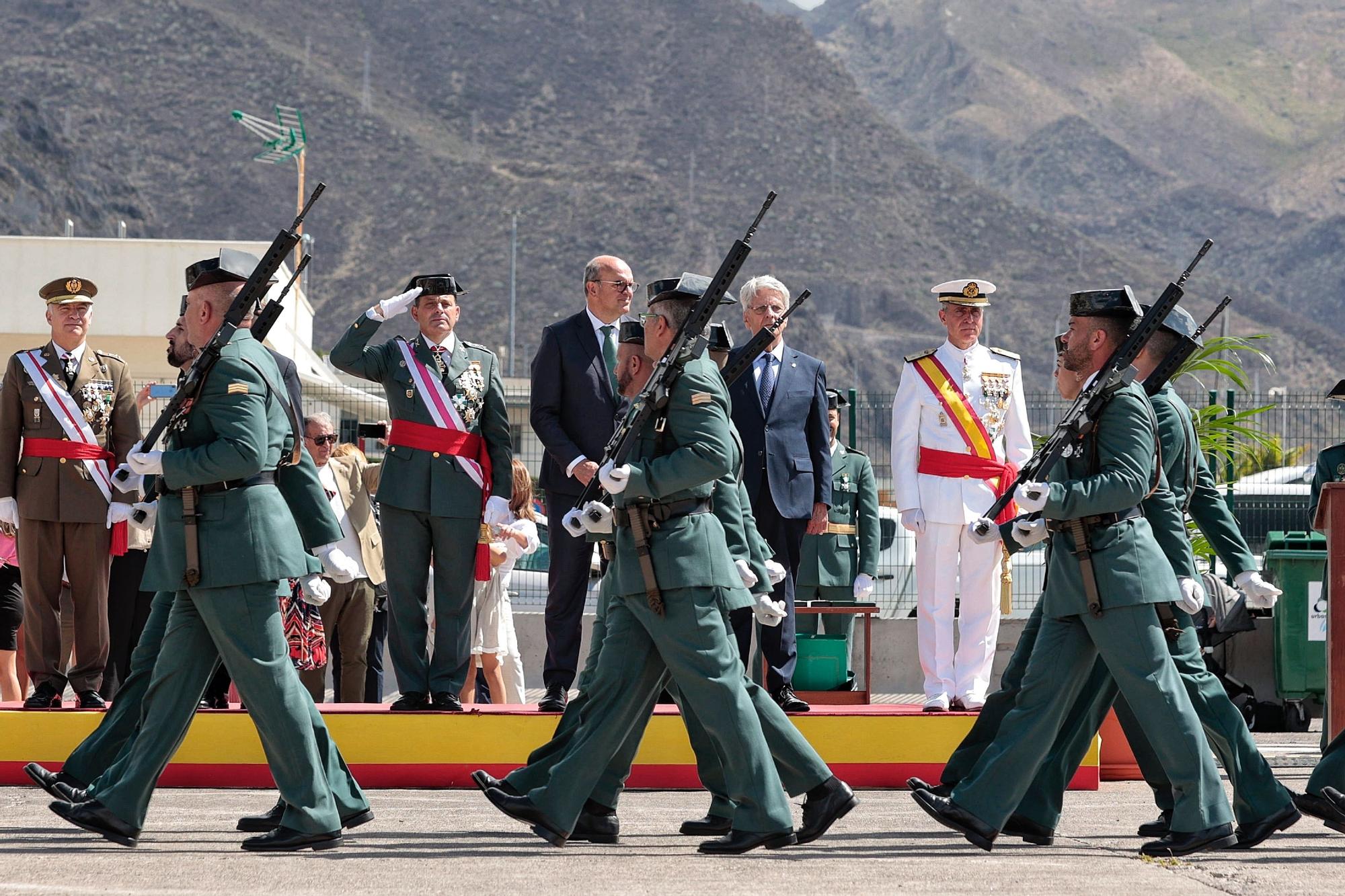 Acto de celebración del 179 aniversario de la fundación de la Guardia Civil