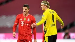 Lewandowski se plantea salir del Bayern... por Haaland