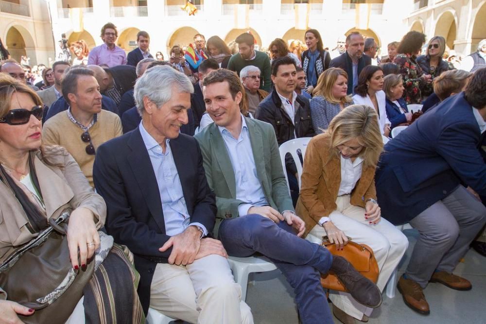 Acto de presentación de Noelia Arroyo como candidata a la alcaldía de Cartagena