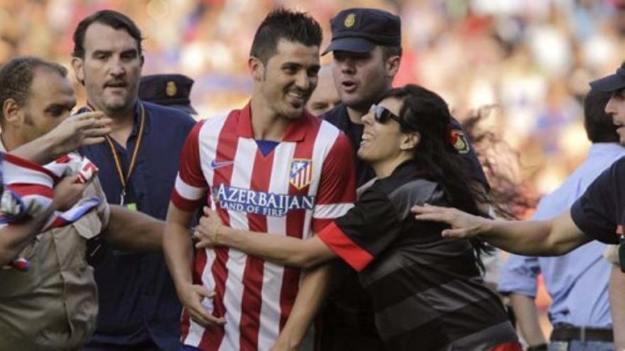 Villa: &quot;El Atlético de Madrid es el mejor equipo del mundo&quot;