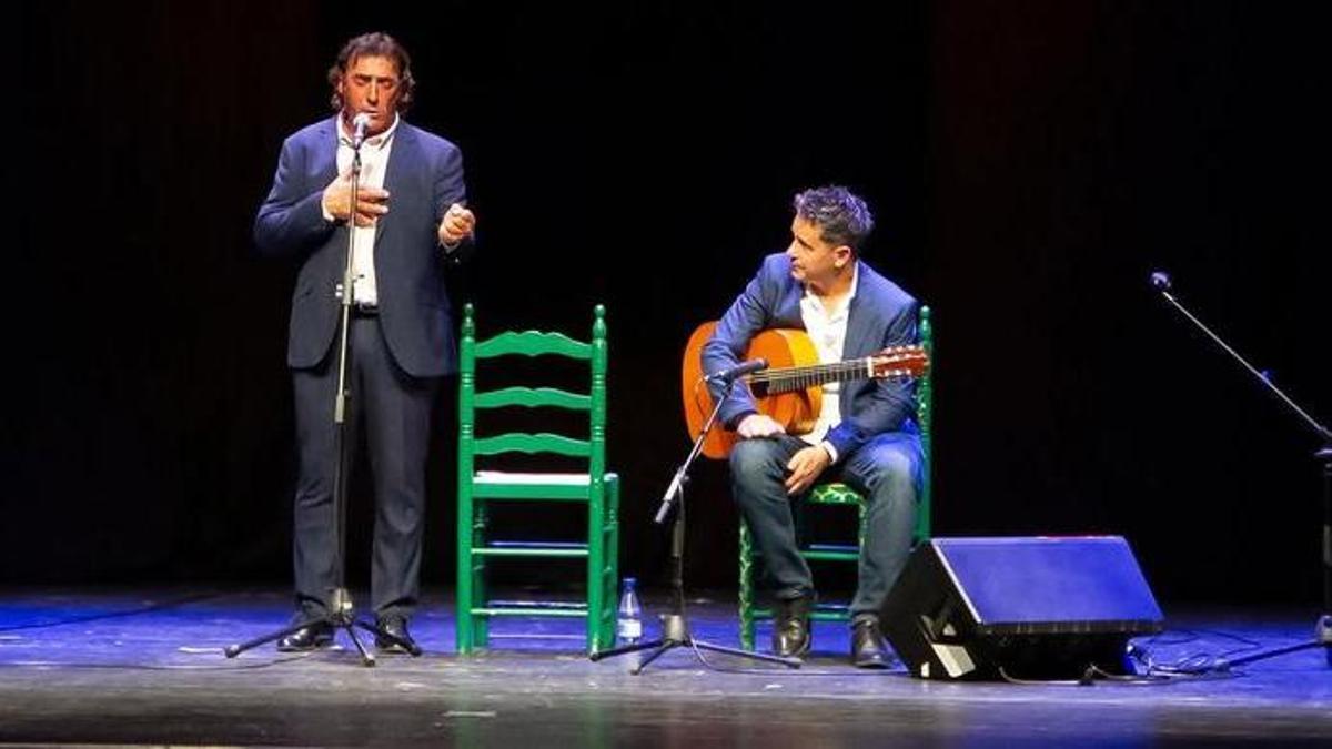 Domingo Herrerías participando en el certamen.