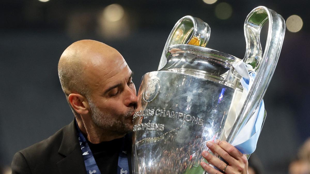 Guardiola y el City conquistan la Champions