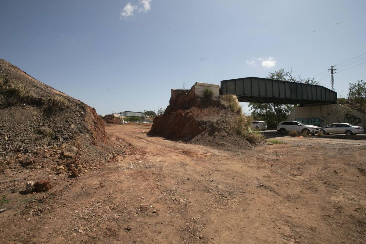 Imagen de los dos puentes que se van a sustituir.