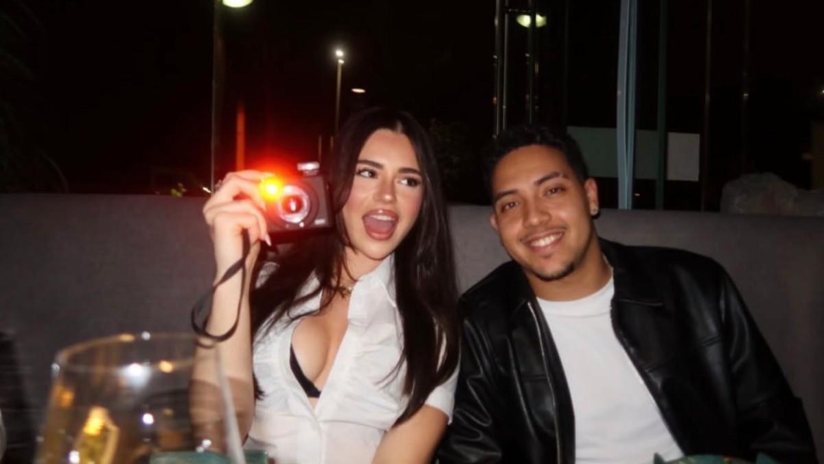 Helena y Gilbert, de La isla de las Tentaciones, juntos de cena