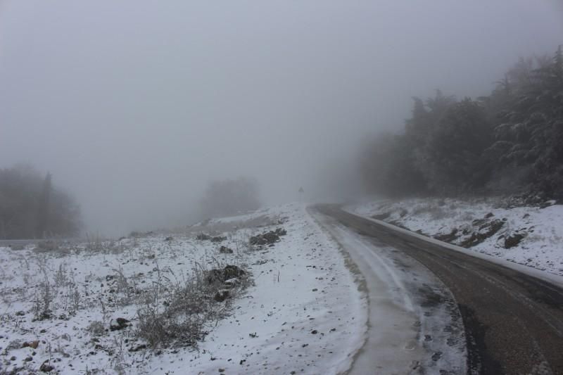 Nieve en la provincia de Córdoba