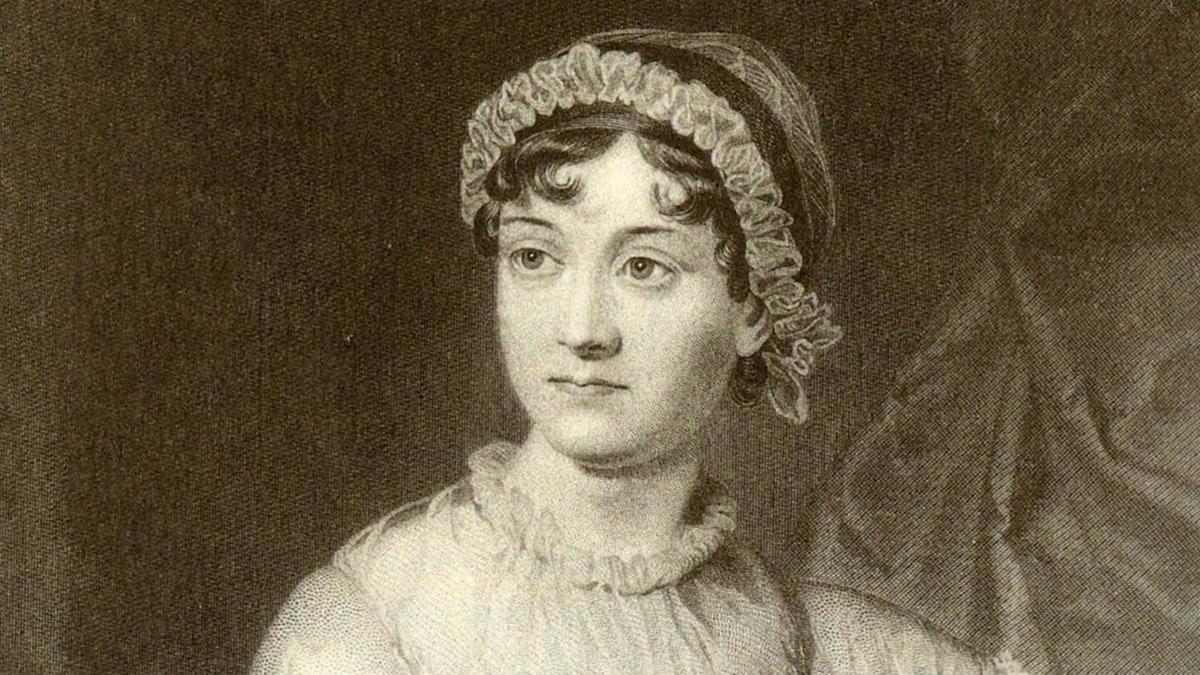 Supuesto retrato de Jane Austen realizado en 1869.