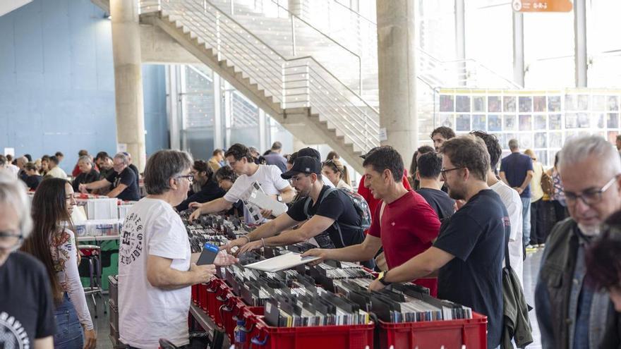 La Fira del Disc de Mallorca encumbra el vinilo y conquista al público más joven
