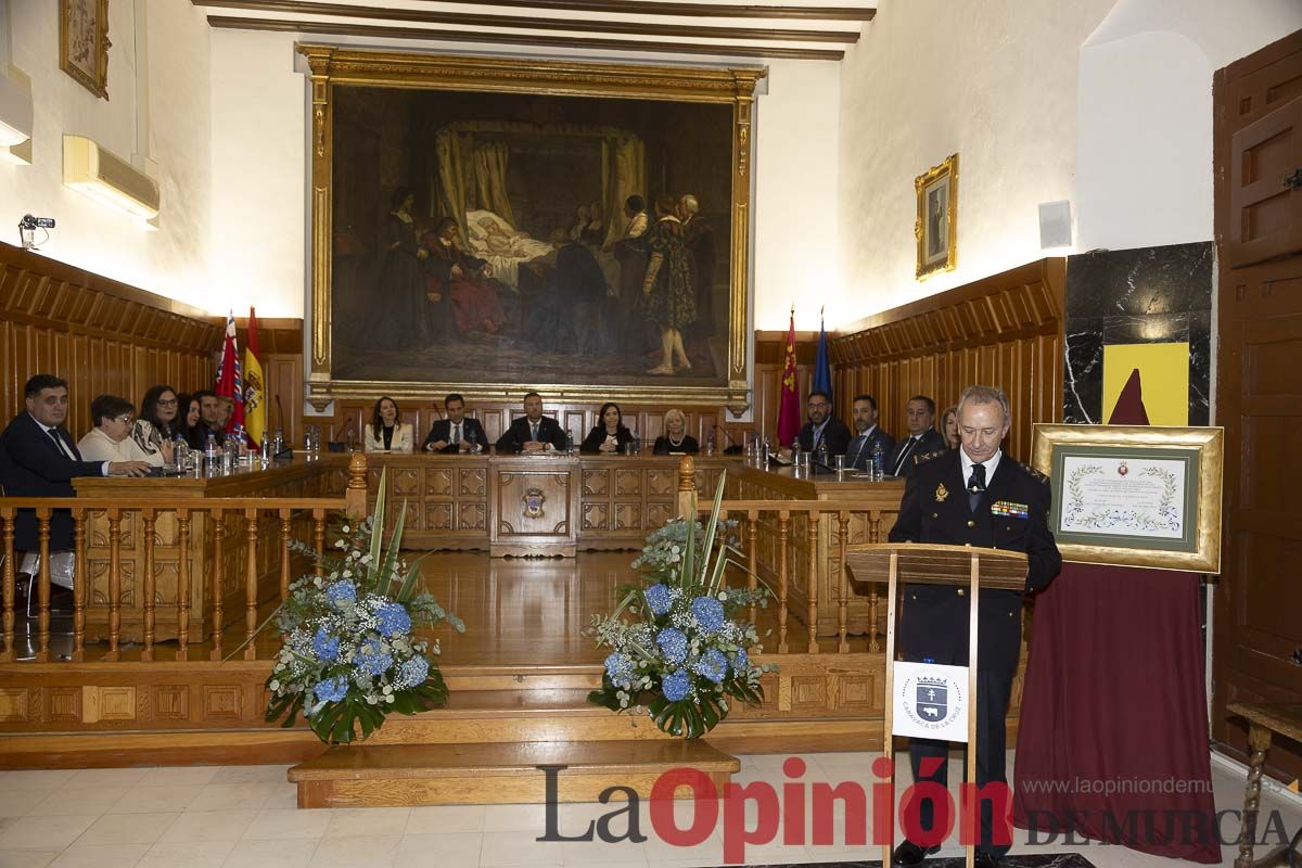 Alfonso Navarro es nombrado  'Hijo Predilecto de Caravaca'