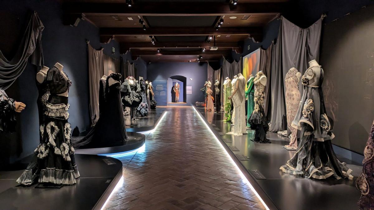 Diseños que pueden verse en el museo Victorio y Lucchino de Palma del Río.