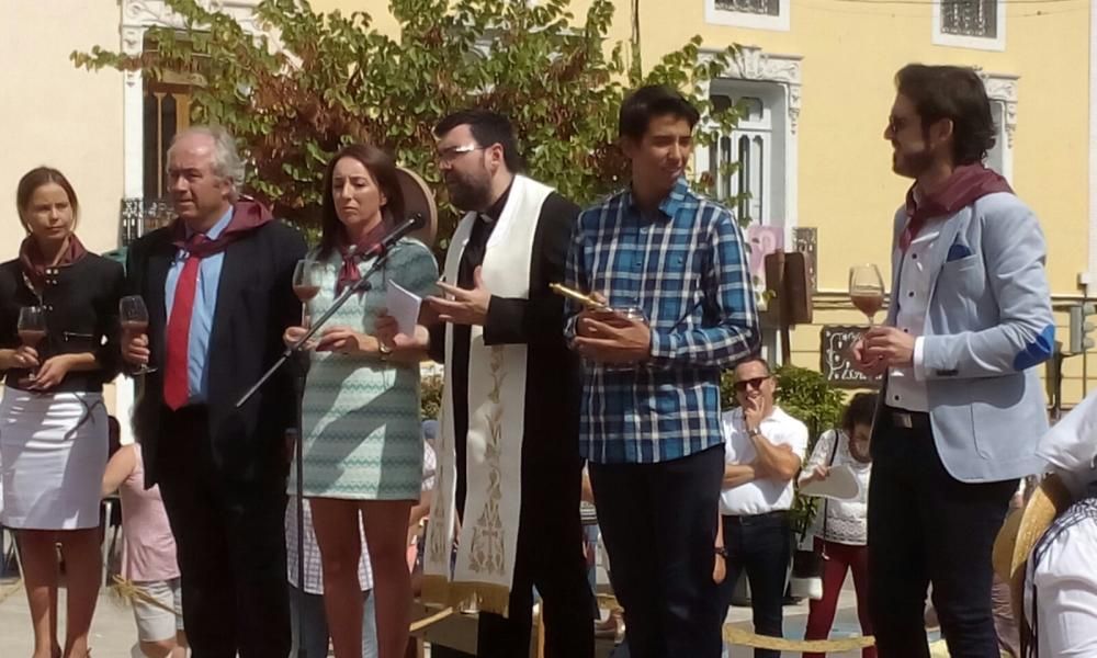 Las Fiestas del Vino de Bullas bendicen el primer