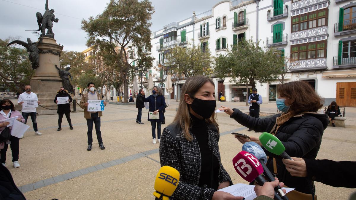 Ana Gordillo, de la Federación Hotelera pitiusa.