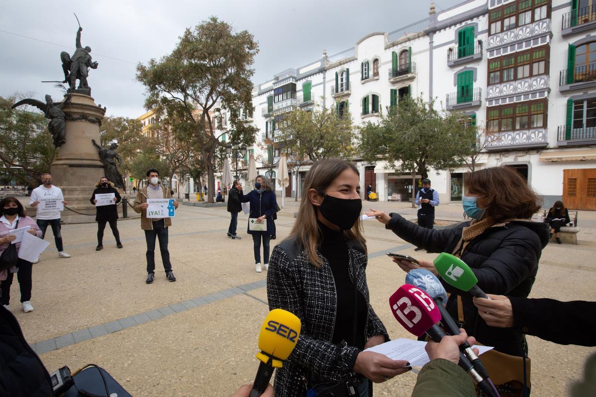 Ana Gordillo, de la Federación Hotelera pitiusa. Vicent Marí