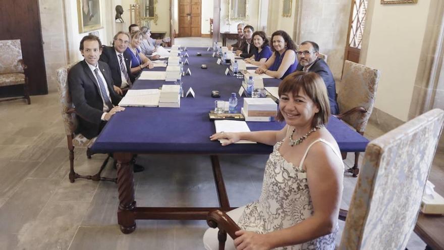 Imagen del Consell de Govern presidido por la presidenta Francina Armengol.