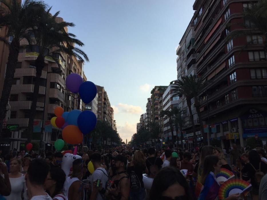 Manifestación del Orgullo en Alicante 2018