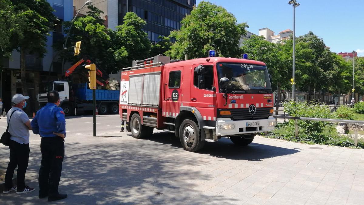 Evacuen els treballadors de la seu de Generalitat de Girona per una alarma d'incendi