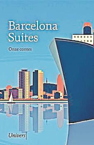 Barcelona suites · Diversos autors · El nou segell editorial Univers debuta amb un recull de contes escrits per onze autors catalans: Xavier Bosch, Roc Casagran, Natàlia Cerezo, Empar Moliner, Jordi Nopca, Sergi Pàmies, Adrià Pujol, Jordi Puntí, Clara Queraltó, Llucia Ramis i Sílvia Soler. El nexe comú d’aquestes narracions breus és la ciutat de Barcelona i la polisèmia de la paraula «suite», ja sigui en clau musical o hotelera.