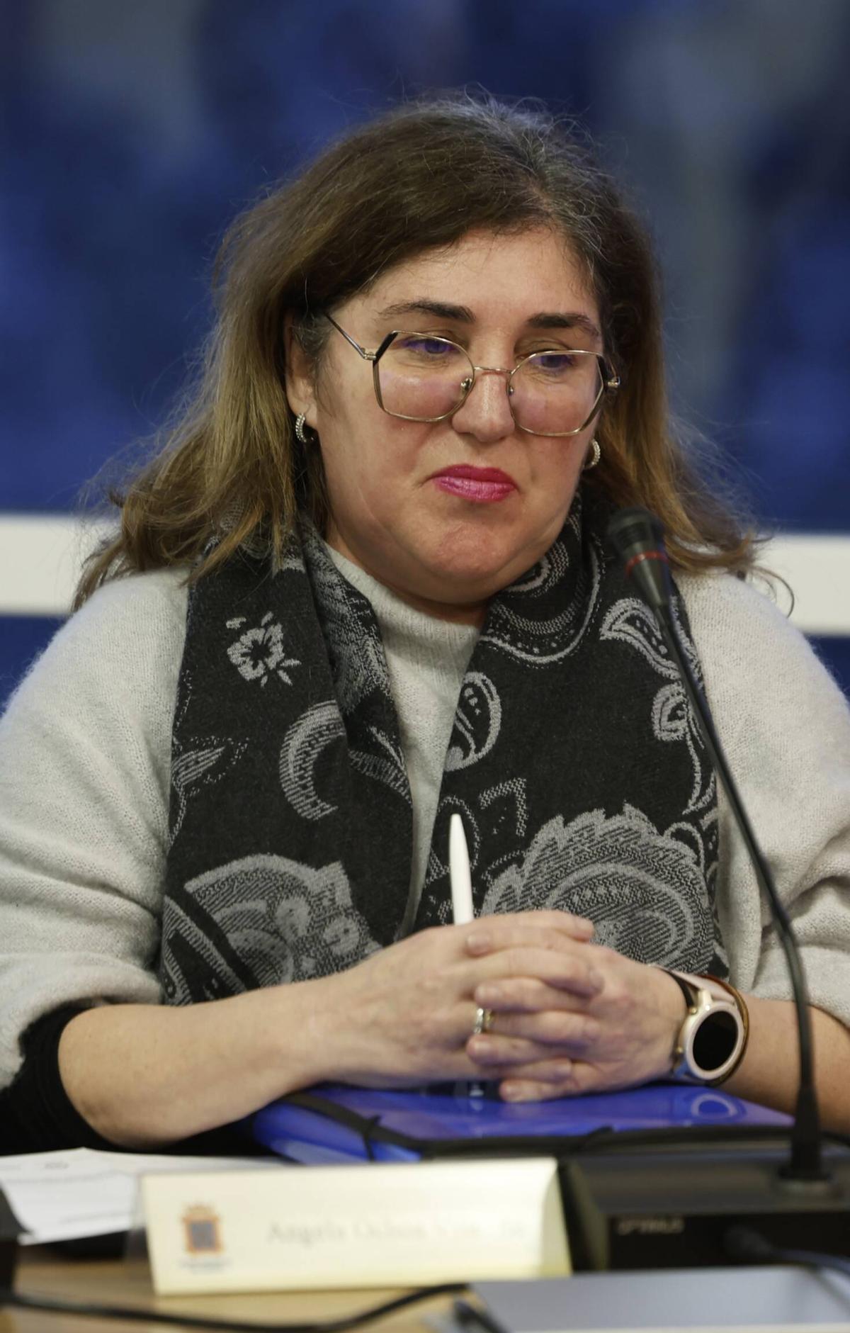 Ángela Ochoa, portavoz municipal del PP.