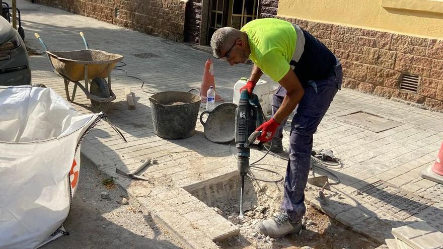 La brigada municipal de Alfafar intensifica sus actuaciones en la vía pública