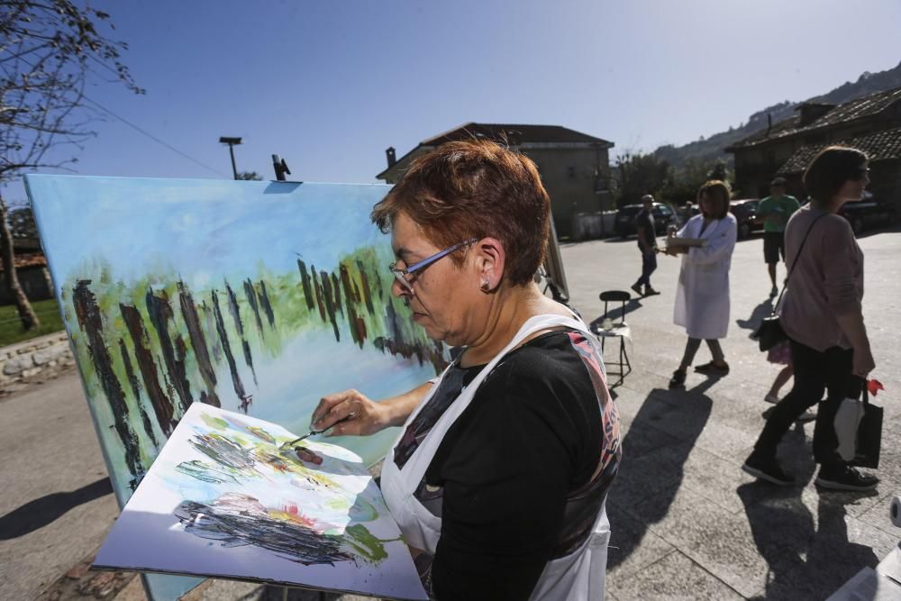 Concurso de pintura rápida en Bueño