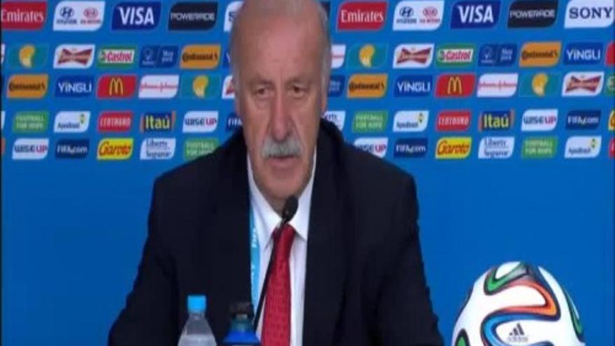 Del Bosque: "El futuro de la Selección española está a salvo"