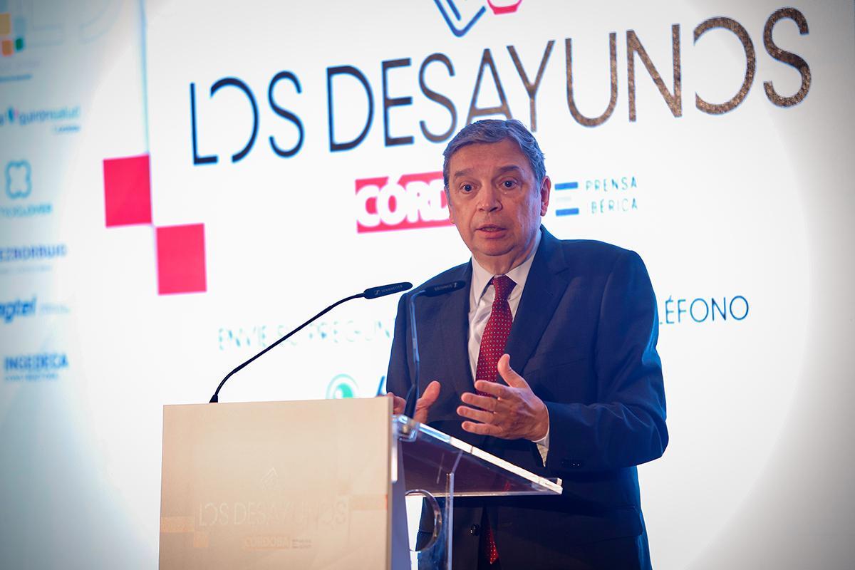 La conferencia de Luis Planas en los Desayunos de Diario CÓRDOBA
