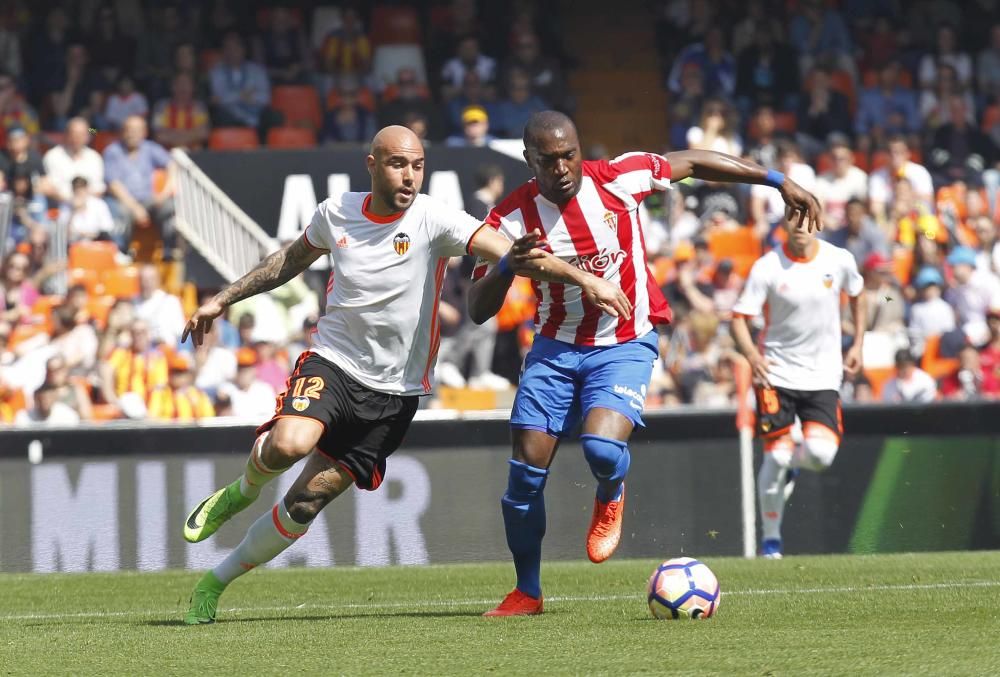 Las mejores imágenes del Valencia - Sporting