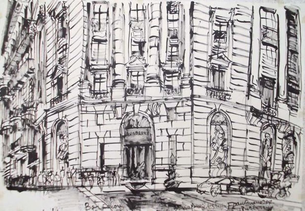 L’edifici de Buberry, al passeig de Gràcia. 