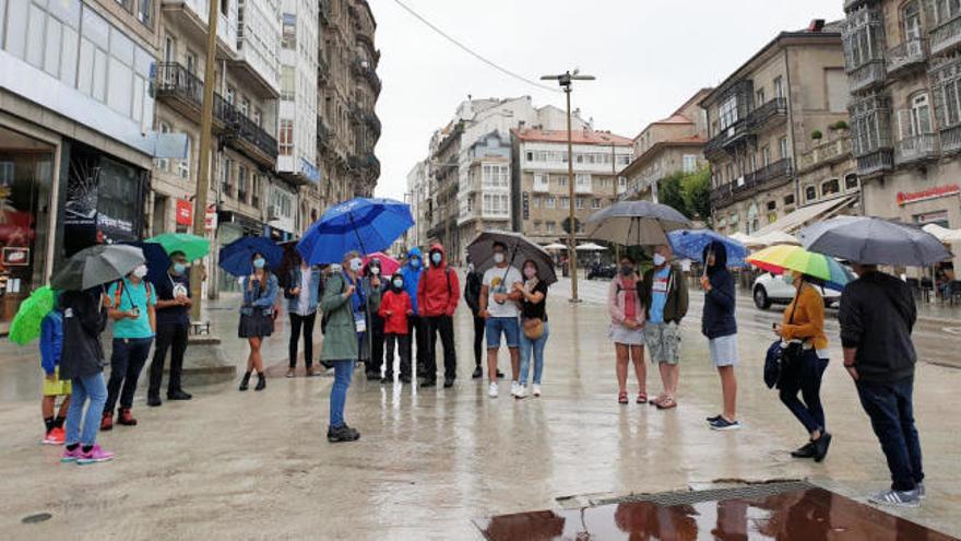 La lluvia cambia las Cíes por la cultura